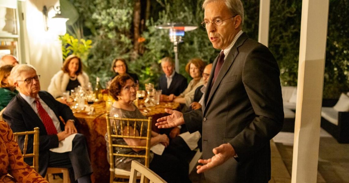 At L.A. Public Library literary salon, a military historian offers hope: ‘We have faced grimmer times’