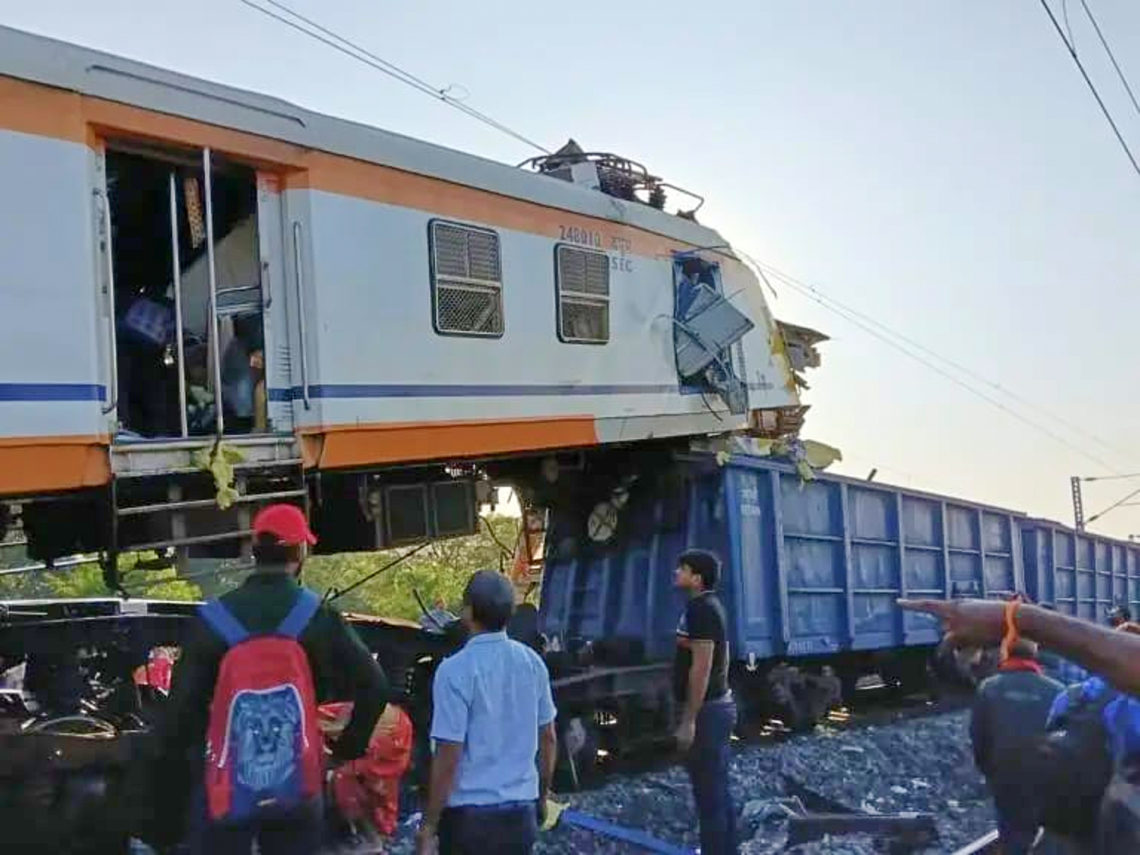 At least 11 killed as passenger train collides with cargo train in India