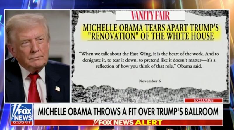 Donald Trump discusses critics of his ballroom on The Ingraham Angle.