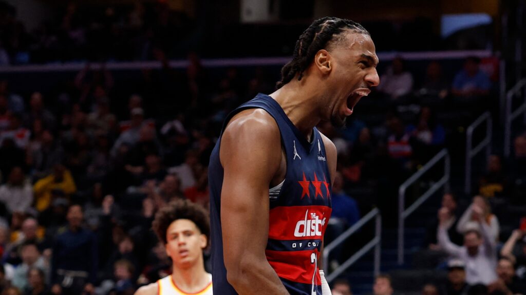 Alex Sarr has flashed dominant play. Finally, this time, in a win.