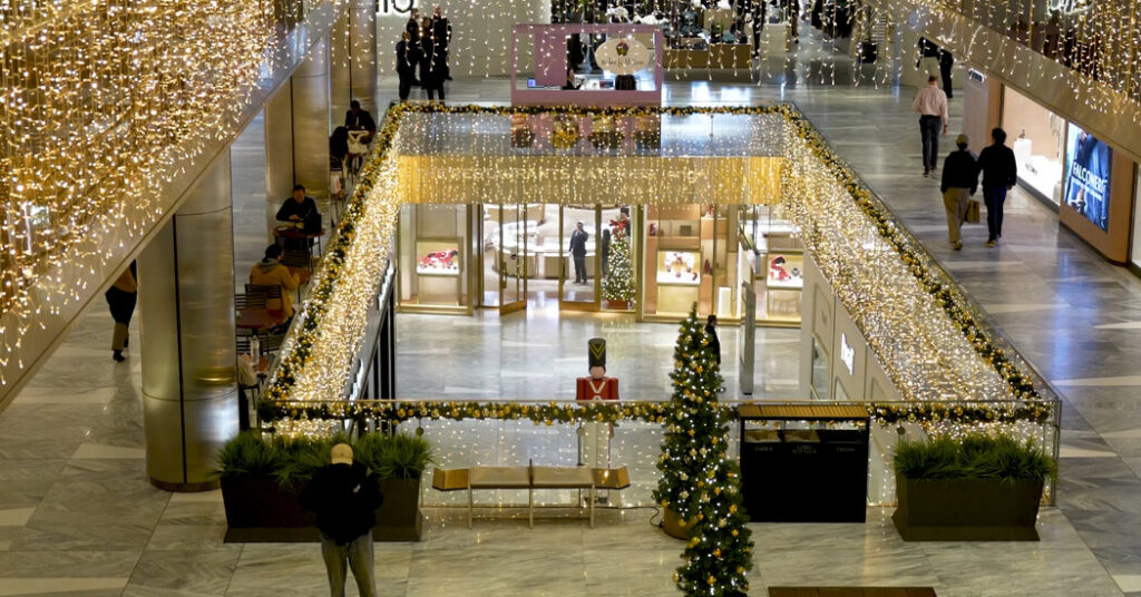 Shoppers’ Holiday Spending Could Help Keep the Economy Humming