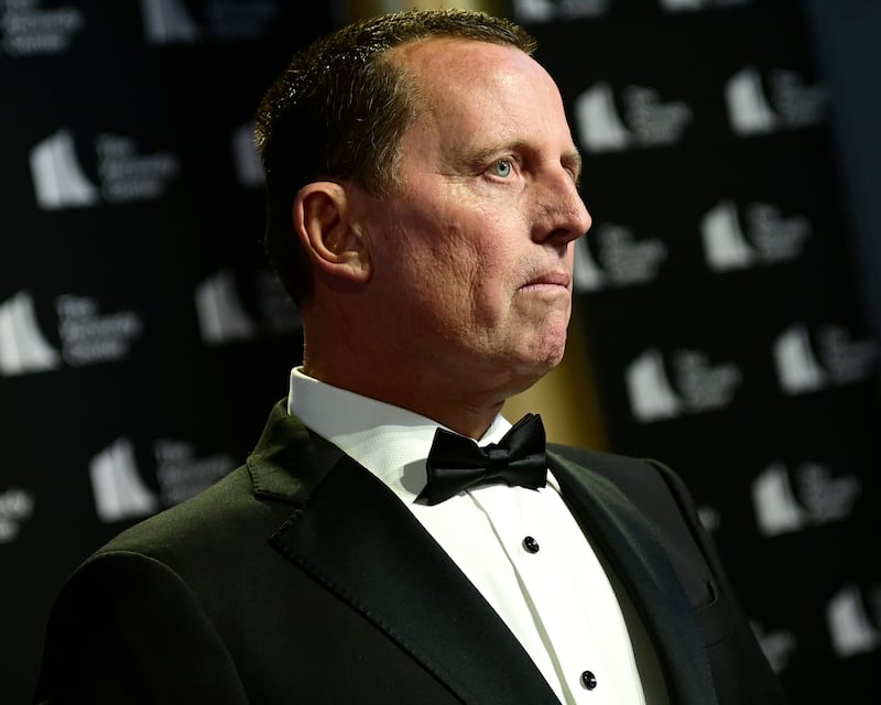 Ric Grenell attends the opening night of  "Les Misérables" at The Kennedy Center on June 11, 2025 in Washington, DC.