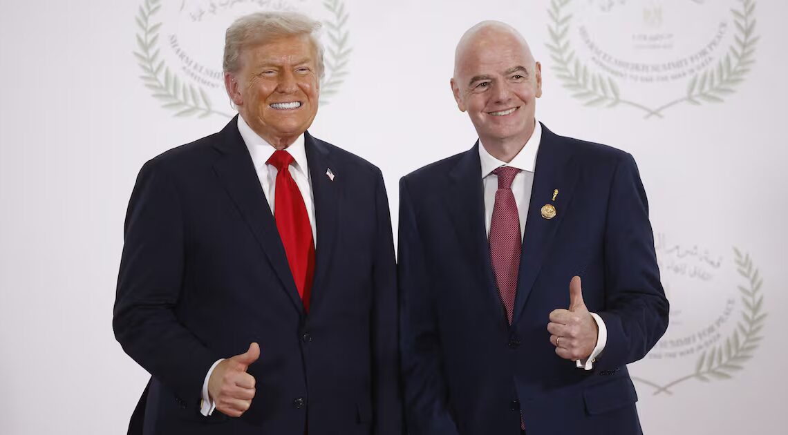 Trump’s FIFA Boss Bestie Is Getting the Kennedy Center for Free to Present Made-Up Peace Prize