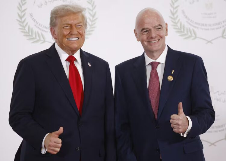 Trump’s FIFA Boss Bestie Is Getting the Kennedy Center for Free to Present Made-Up Peace Prize