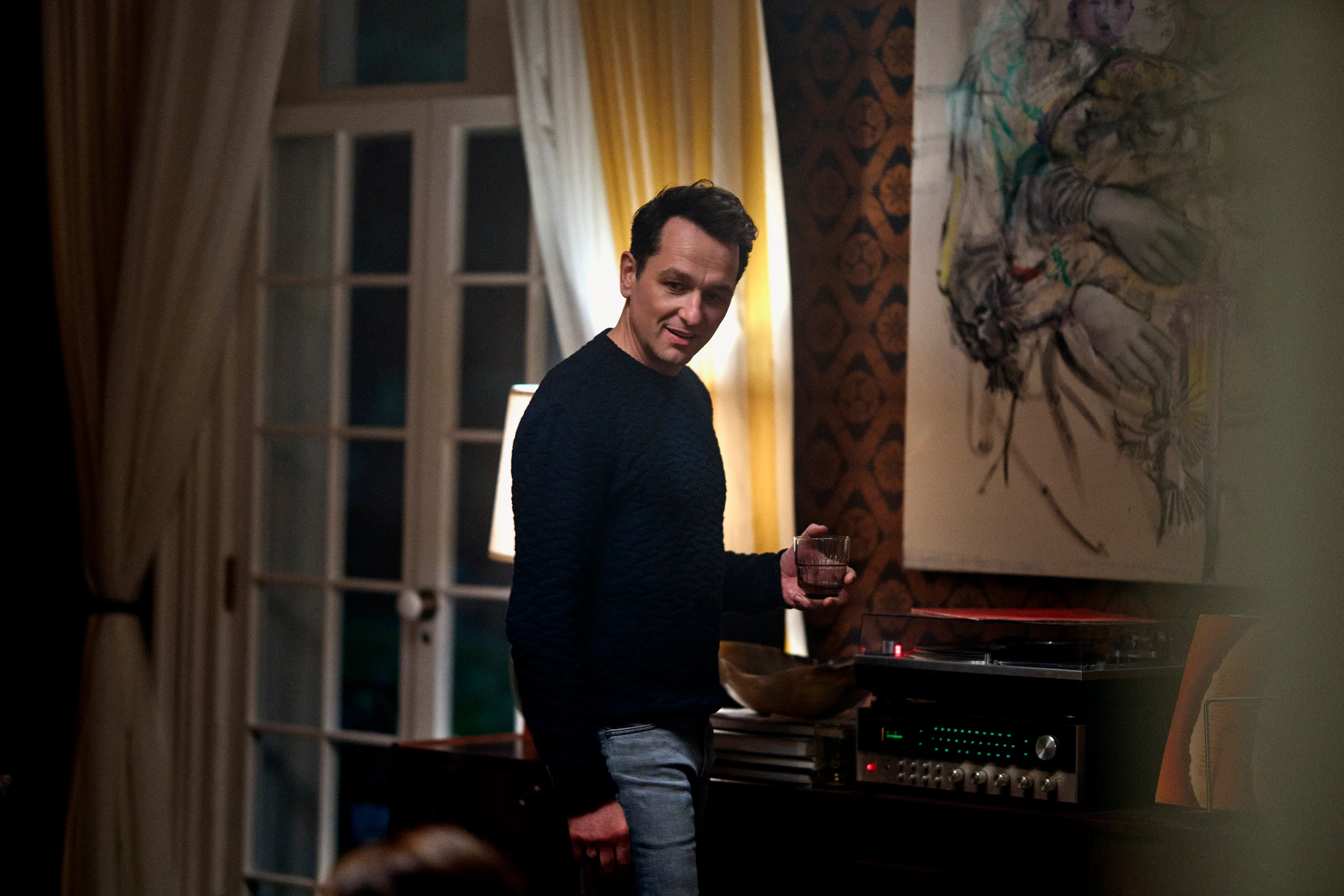 Matthew Rhys as Nile Jarvis in Episode 5 of 'The Beast in Me.'