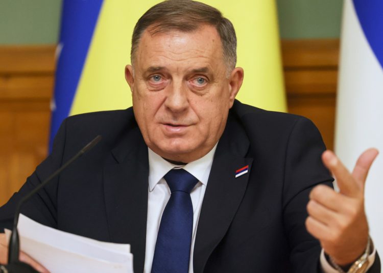 Bosnia’s top court upholds political ban on Bosnian Serb leader Dodik