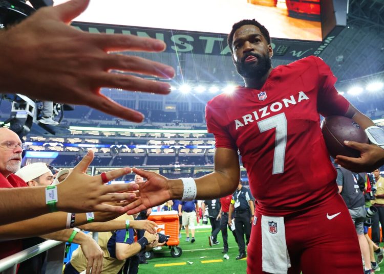 Brissett fills in for Murray again as Cardinals end 5-game skid with 27-17 victory over Cowboys