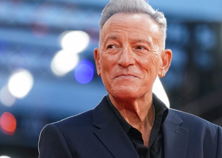 Bruce Springsteen performs at New York Public Library gala