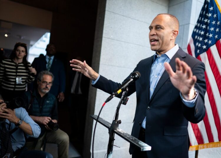 As Democrats search for their ‘MAGA,’  author catches Jeffries’ attention