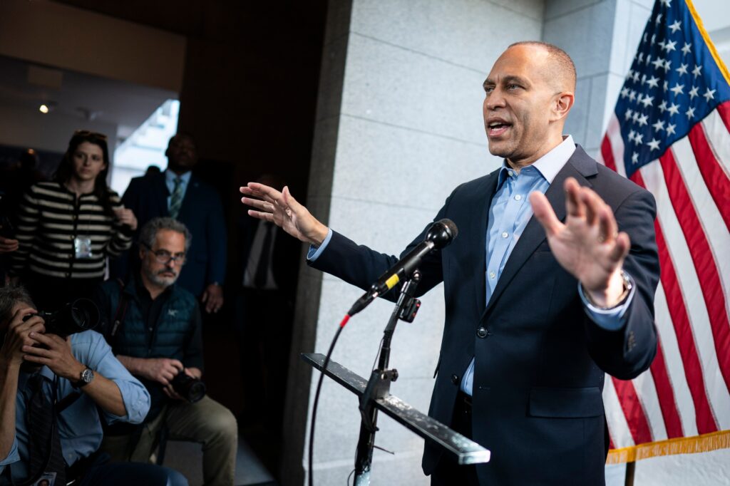 As Democrats search for their ‘MAGA,’  author catches Jeffries’ attention