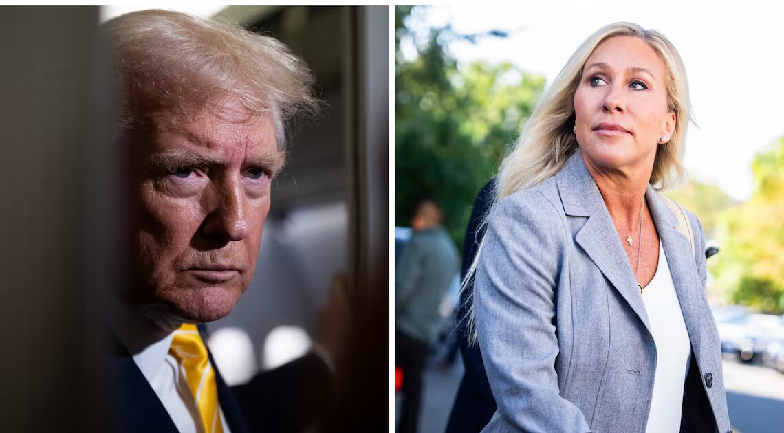 Trump Gives MTG New Nicknames During Messy Breakup Over Epstein