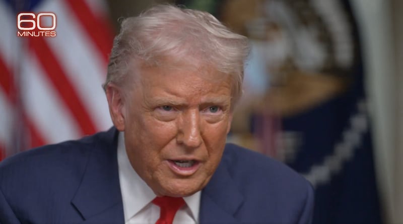 Donald Trump on 60 Minutes with Norah O’Donnell