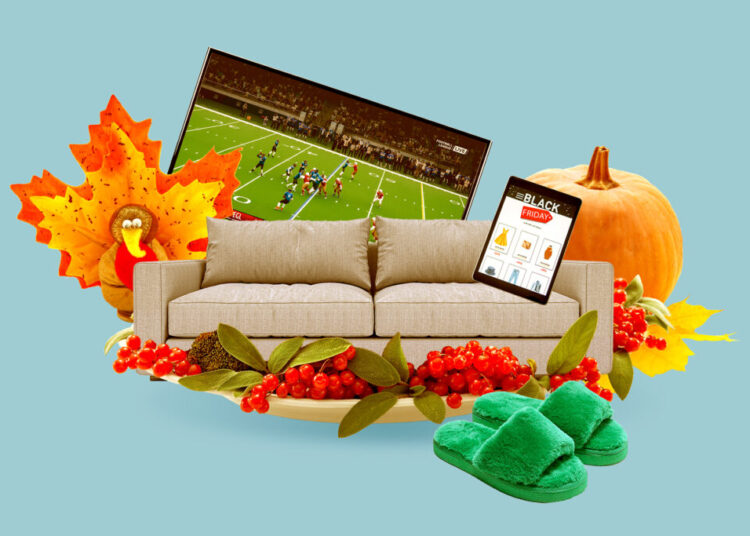 How Thanksgiving shrank down to the size of a screen