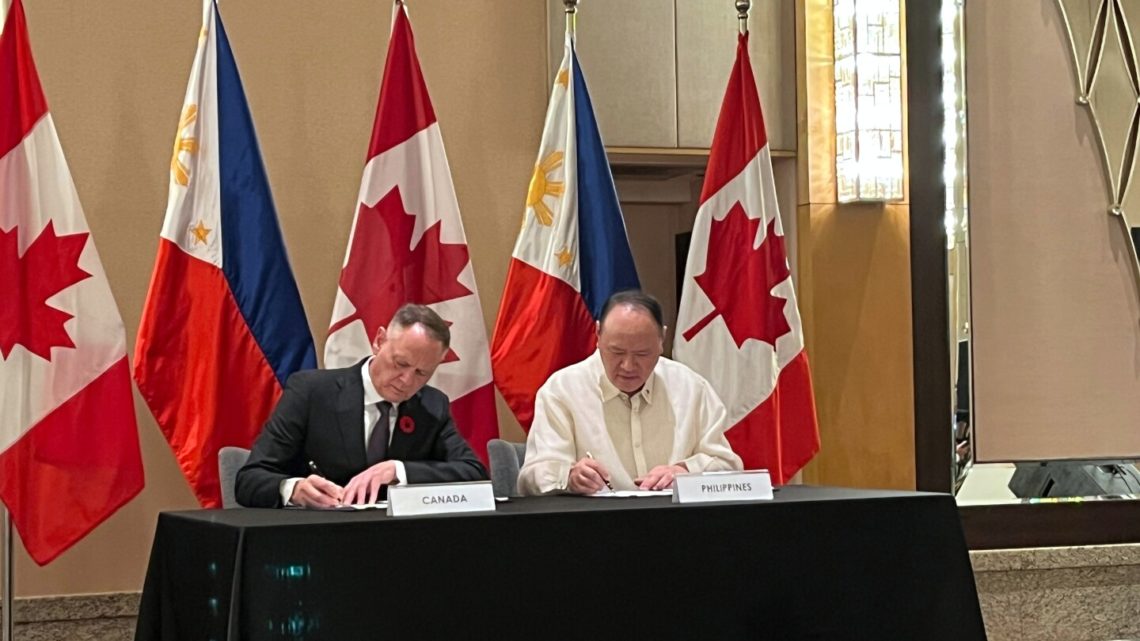 Canada and Philippines sign a defense pact to boost drills and deter China’s aggression