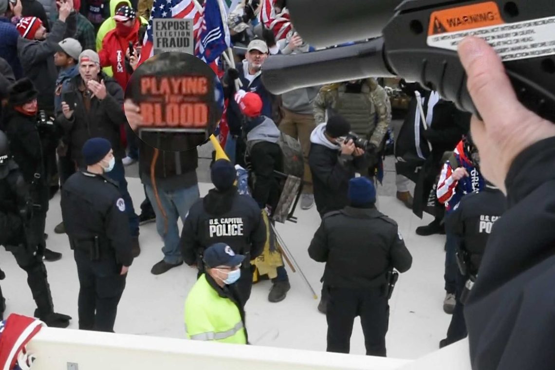 Capitol Police repeatedly used lethal force on protesters early on Jan. 6, video shows