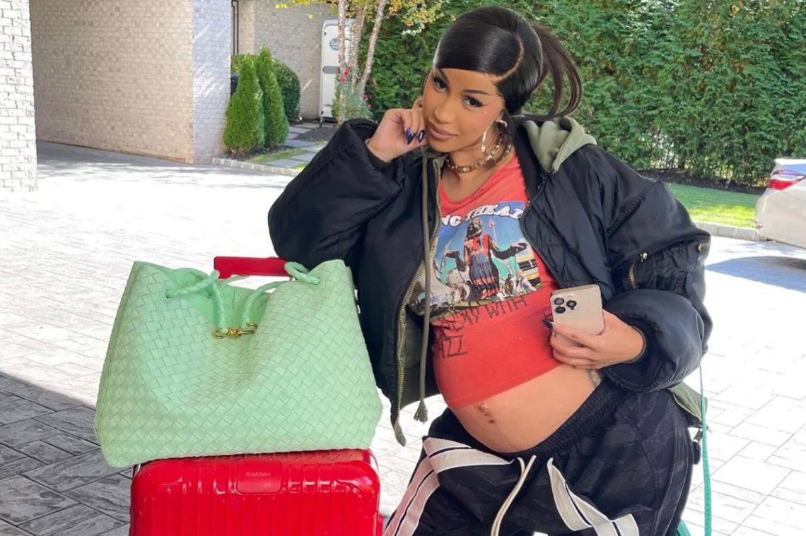 Cardi B shows off her growing baby bump and more star snaps