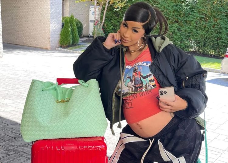 Cardi B shows off her growing baby bump and more star snaps