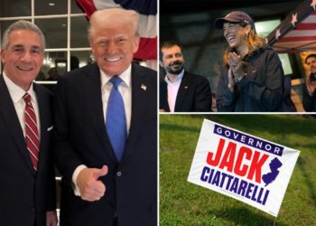 Ciattarelli enjoys Trump’s support but walks a fine line appealing to voters in MAGA-bashing NJ