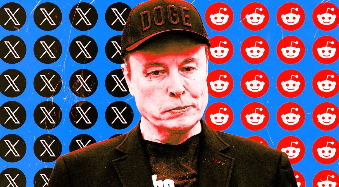 Users Flee Musk’s X as Reddit Overtakes Platform in Popularity