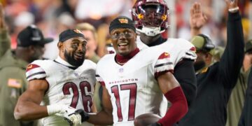 Terry McLaurin says he’ll play Sunday ‘as much as they’ll allow me to’