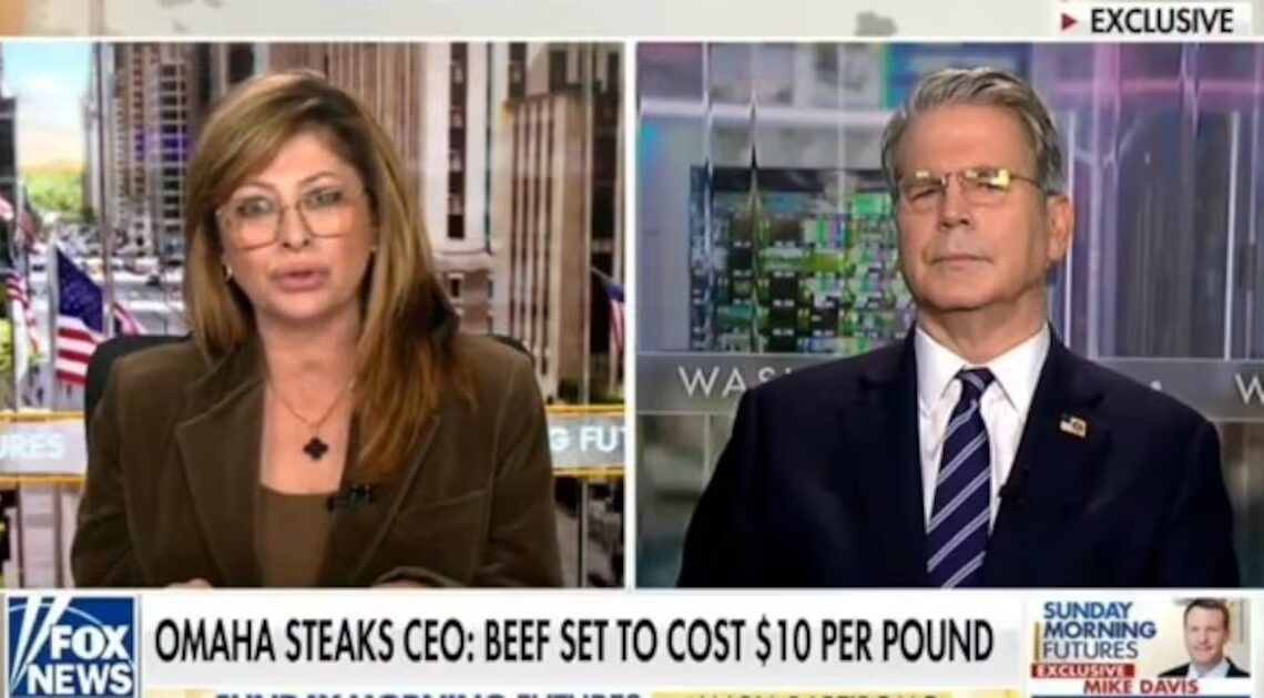 Bessent Gives Bonkers Explanation for Rising Beef Costs