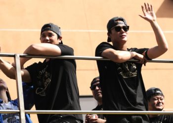 Dodgers celebrate historic back-to-back World Series titles with downtown parade