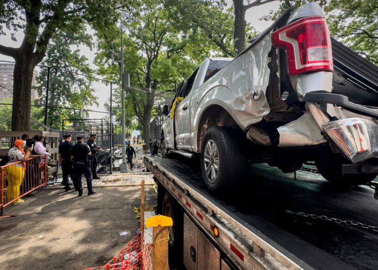 Driver convicted of murder after his truck plowed into a July 4 barbecue in NYC, killing 4
