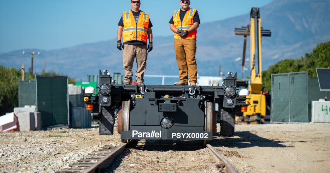 Driverless freight trains on Southern California rails? This L.A. startup is already testing them