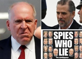 Ex CIA Director John Brennan explodes as he’s confronted about Hunter Biden’s laptop