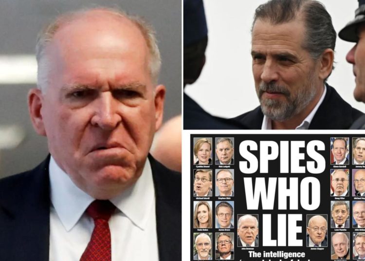 Ex CIA Director John Brennan explodes as he’s confronted about Hunter Biden’s laptop