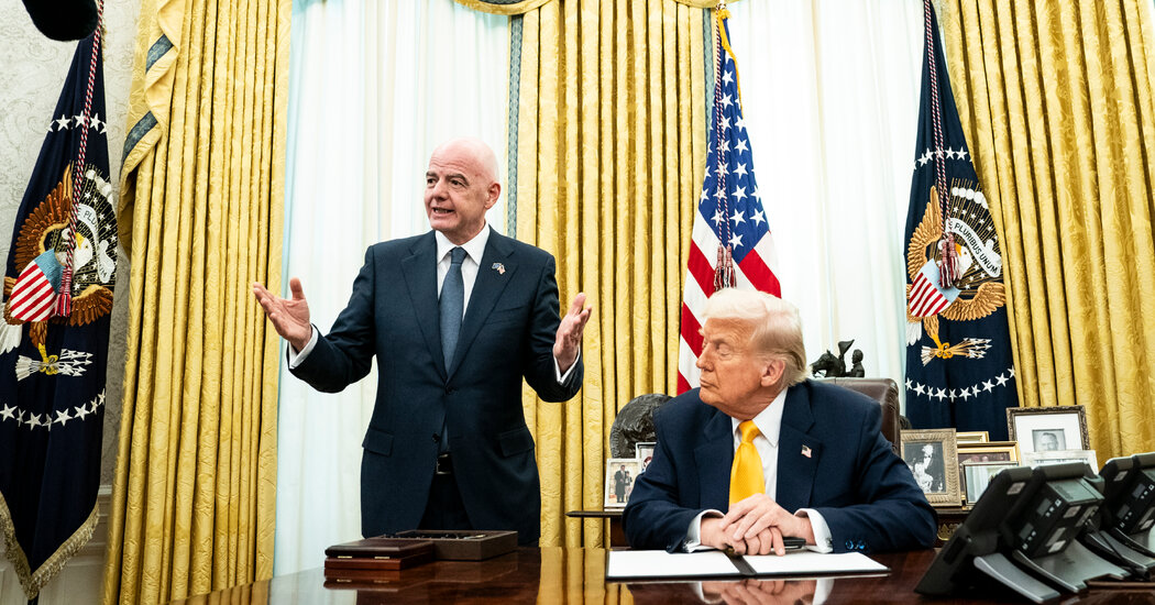 FIFA Will Award Its Own Peace Prize Next Month in Washington