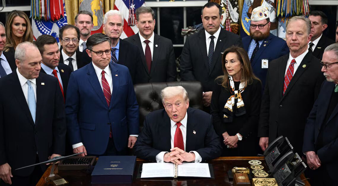 Trump Ignores Epstein Question as He Officially Ends Government Shutdown