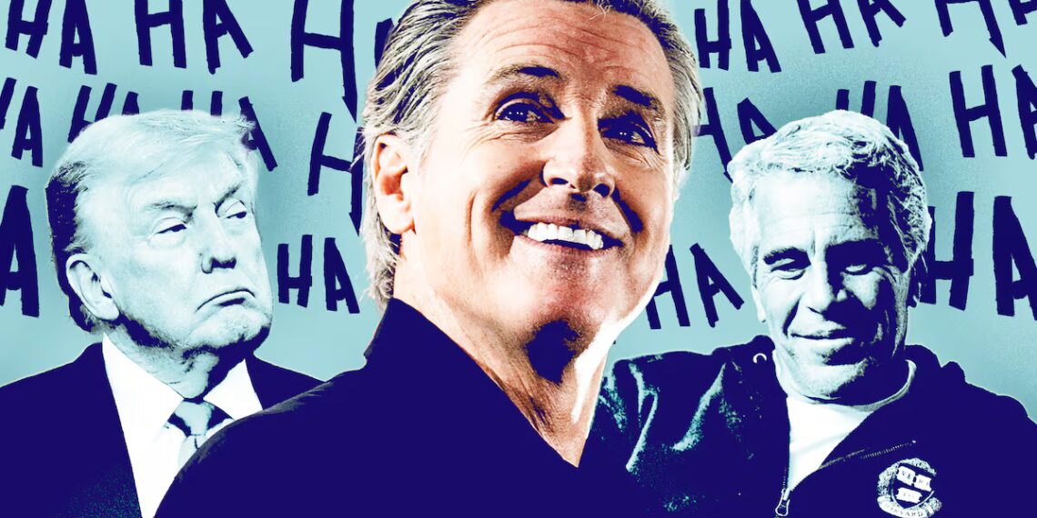 Gavin Newsom Goes on Savage Posting Spree Over Trump’s Epstein Ties