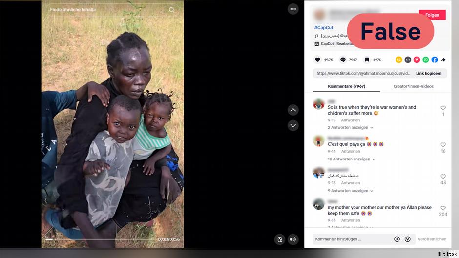 Fact Check: How fake content about the Sudan war spreads