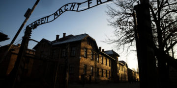 Faith leaders condemn a Pennsylvania Halloween parade float with an Auschwitz sign