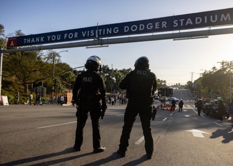 Federal agents spotted at Dodger Stadium once again after World Series celebration: LAT