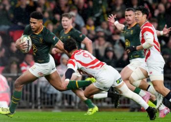 Feinberg-Mngomezulu’s solo tries shine as nine-try Springboks rout Japan
