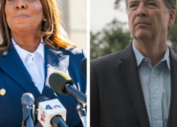 Florida Man Threatened James Comey and Letitia James, Complaint Says