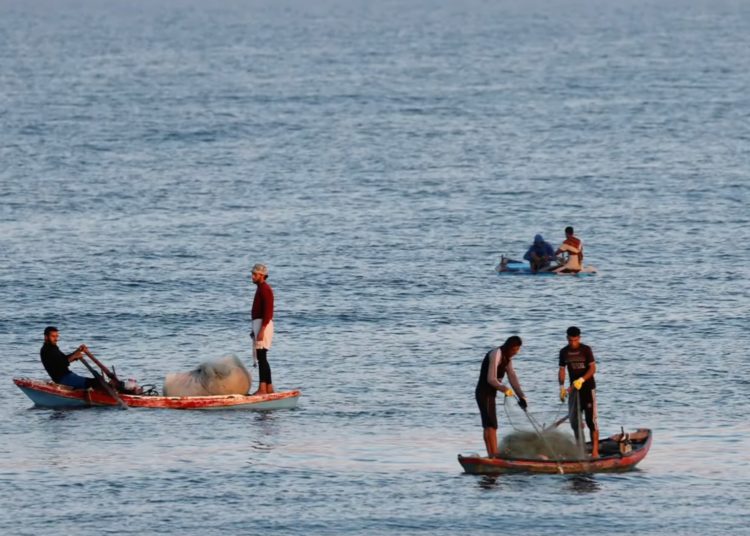 For Gaza’s fishermen, the sea is their last lifeline after Israel’s war