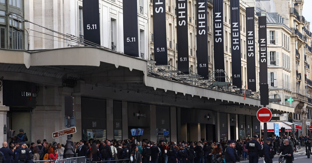 France Blocks Orders From Shein as It Expands Its Crackdown