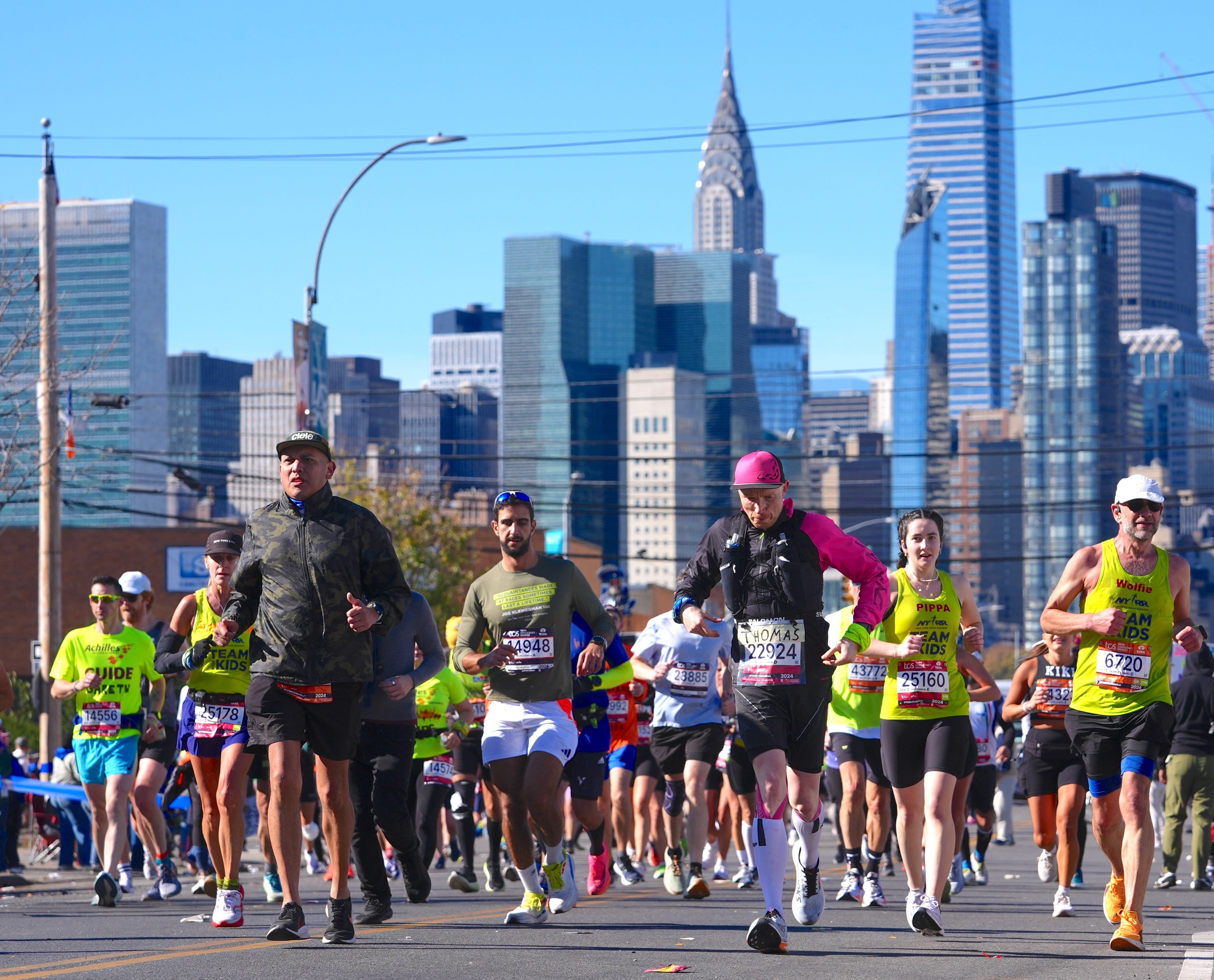 Running the NYC marathon