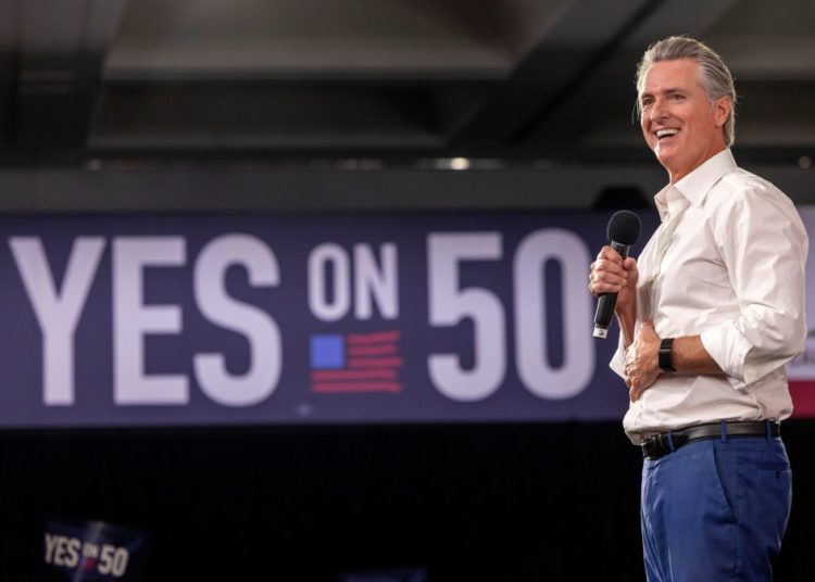Gavin Newsom’s Prop 50 Redistricting Gamble Pays Off With Big Win & 2028 POTUS Pole Position