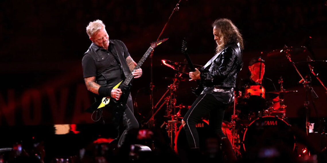 A Guitar That Metallica’s Kirk Hammett Played During Ozzy Osbourne and Black Sabbath’s Final Concert Is Being Auctioned Off