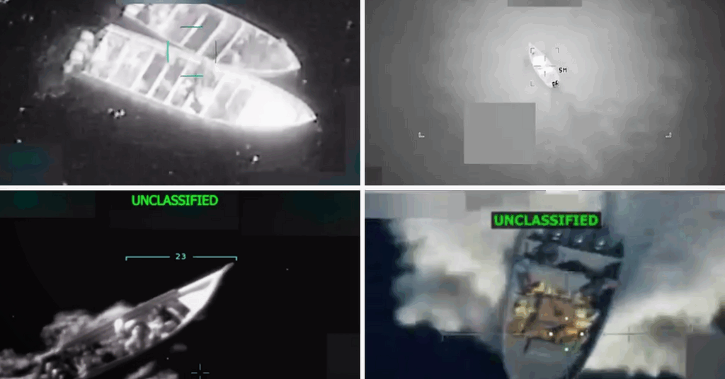 What the Pentagon’s Attack Videos Reveal About the Boat Strikes at Sea