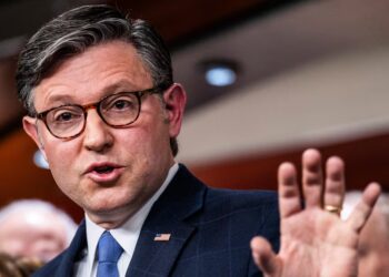 Panicked Mike Johnson Struggles to Spin Trump’s Death Threats