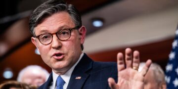 Panicked Mike Johnson Struggles to Spin Trump’s Death Threats