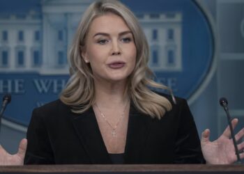 Leavitt’s Bonkers Explanation for Trump’s ‘Piggy’ Insult