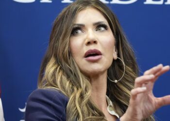 GOP Wants Puppy Killer Kristi Noem to Deport Dog Kicker