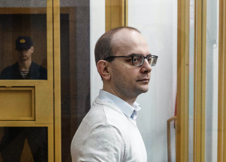 He Stayed in Belarus for His Imprisoned Wife. Now He’s Locked Up, Too.