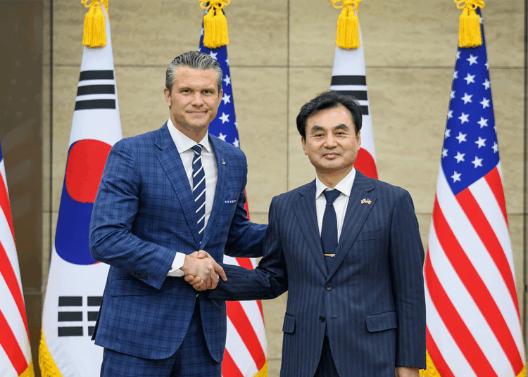 Hegseth applauds South Korea’s plan to take larger role in defense against North Korean aggression